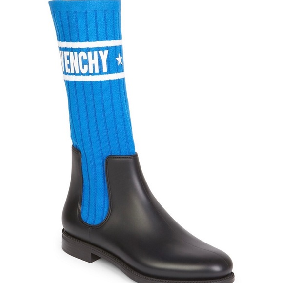 NEW Givenchy Storm Rain Boots 100% Authentic - Picture 2 of 4